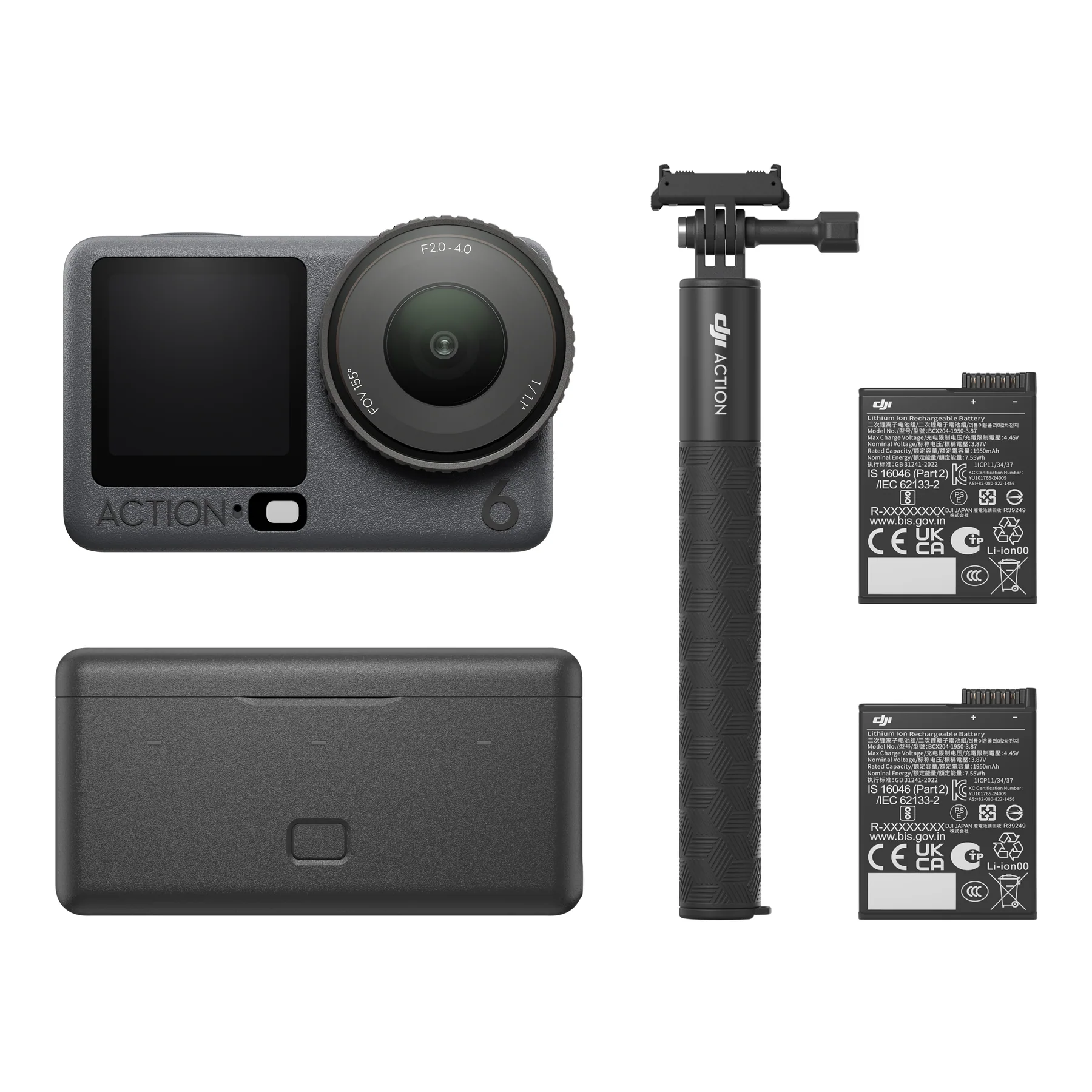 Rugged action camera kit