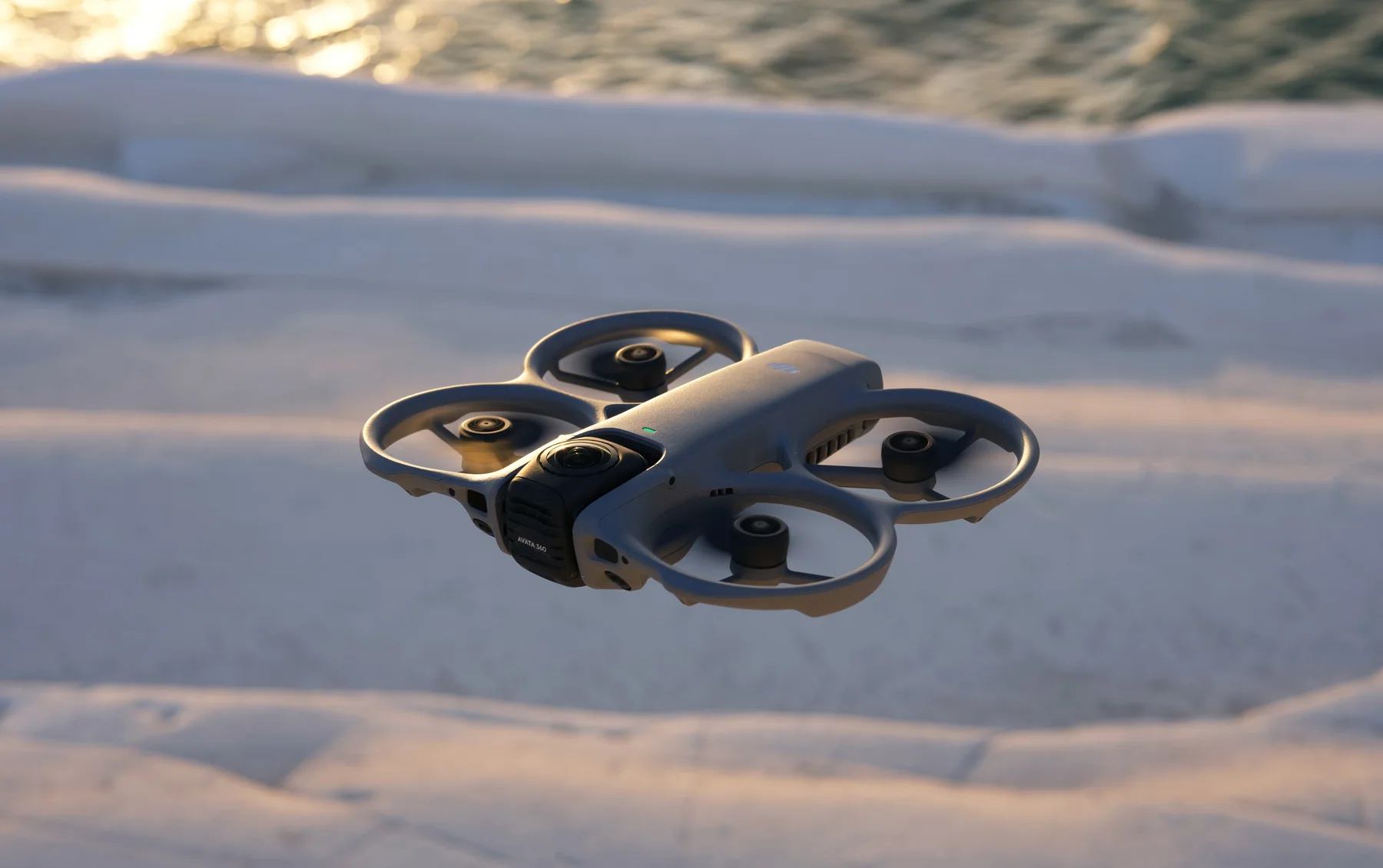 DJI Avata 360 flying in single-lens camera mode
