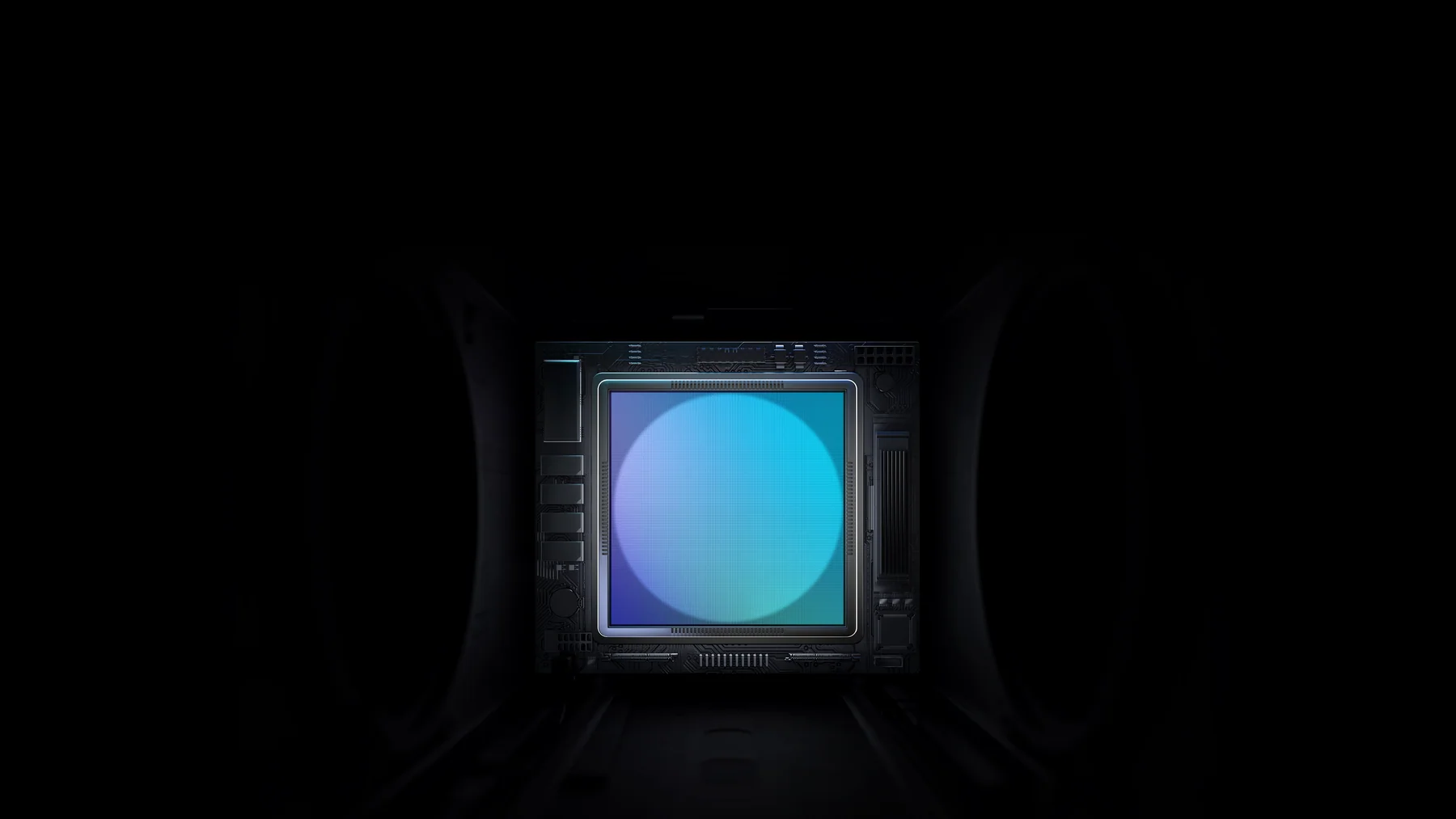 Cutaway view of DJI Avata 360 dual camera sensors