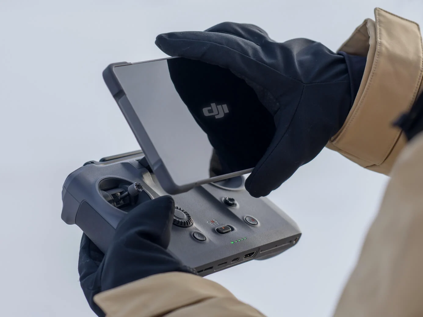 DJI RC Pro 2 controller unfolding