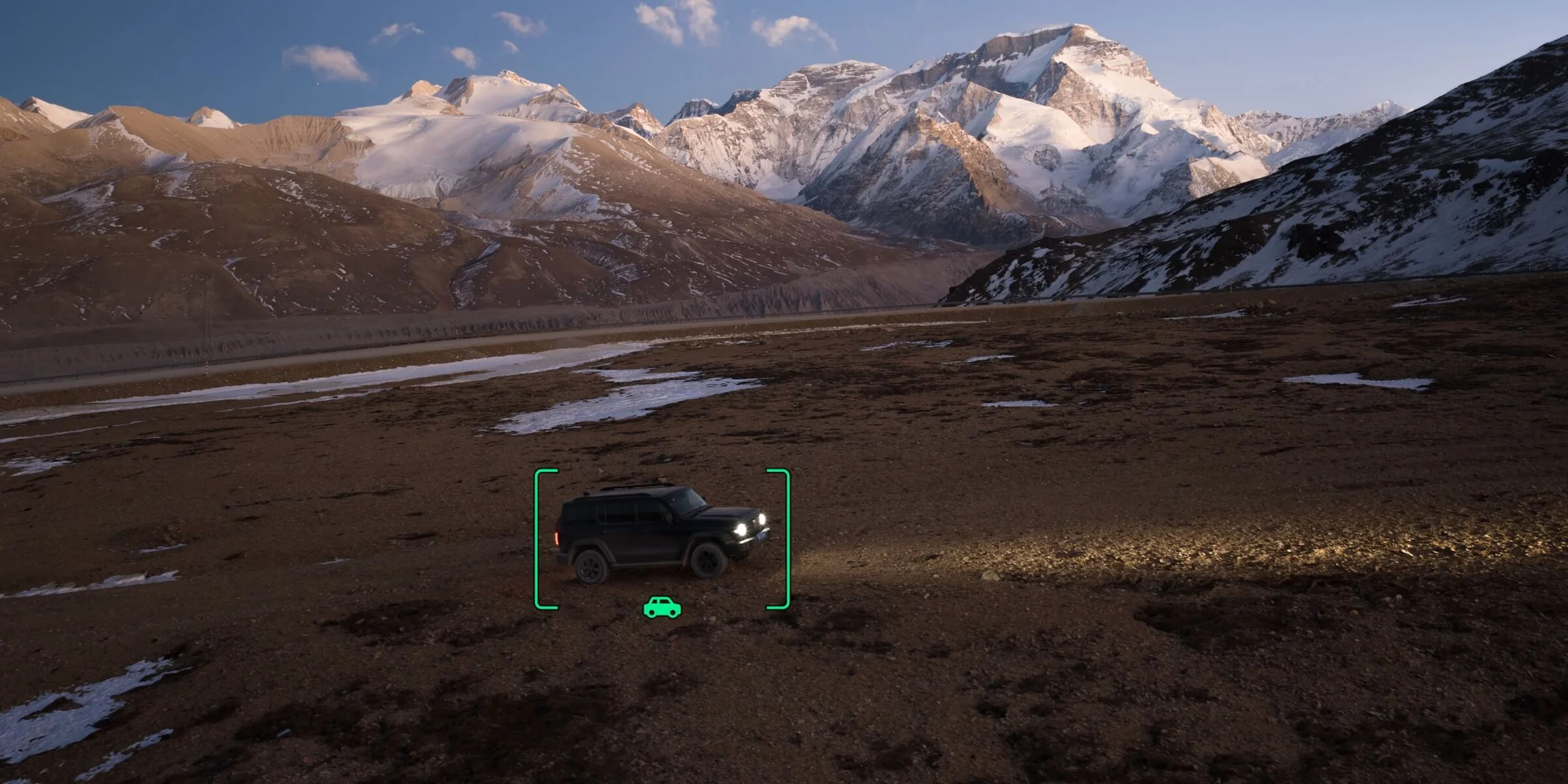 Mavic 4 Pro tracking a moving subject