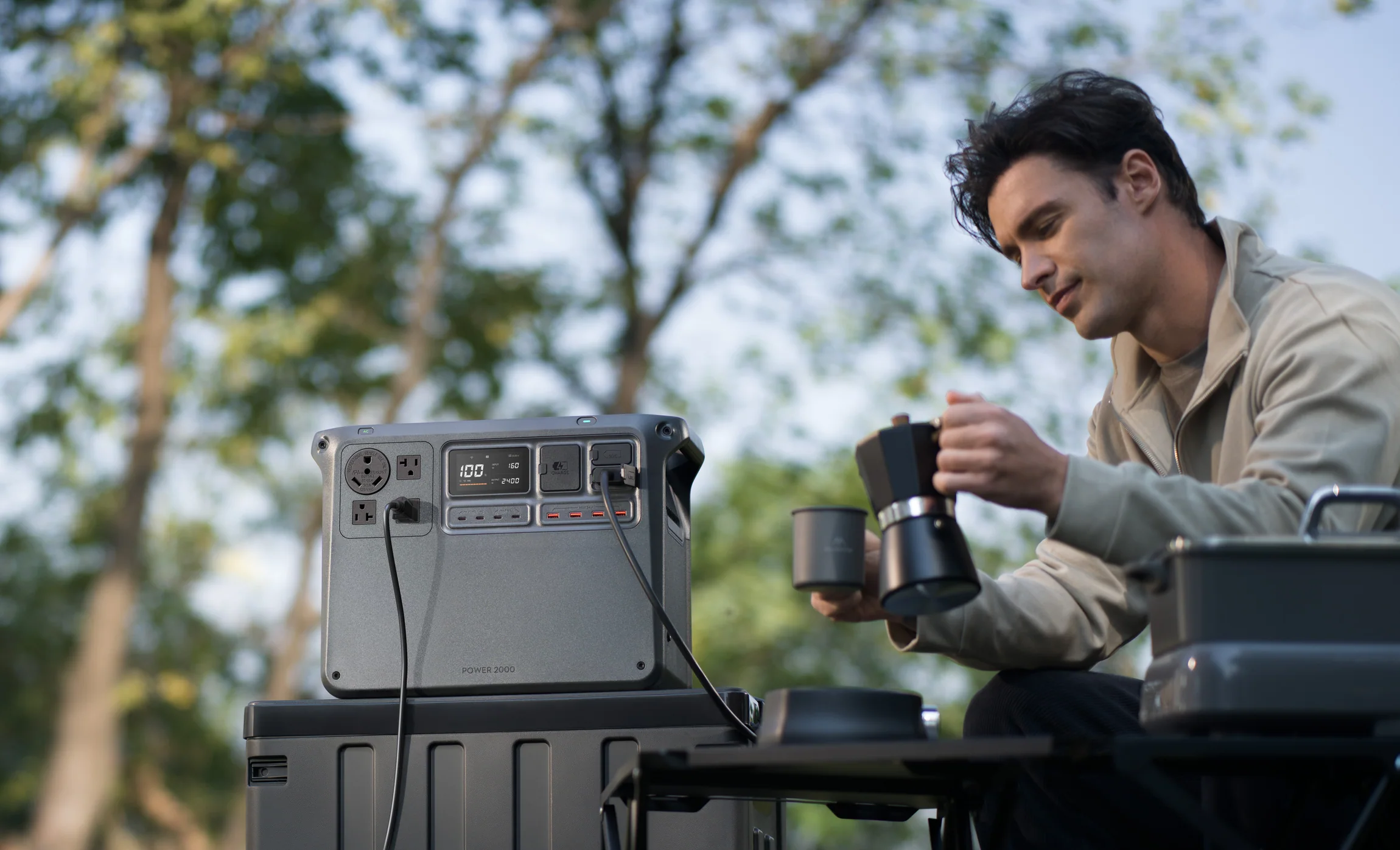 DJI Power 2000: Power a complete equipment list.