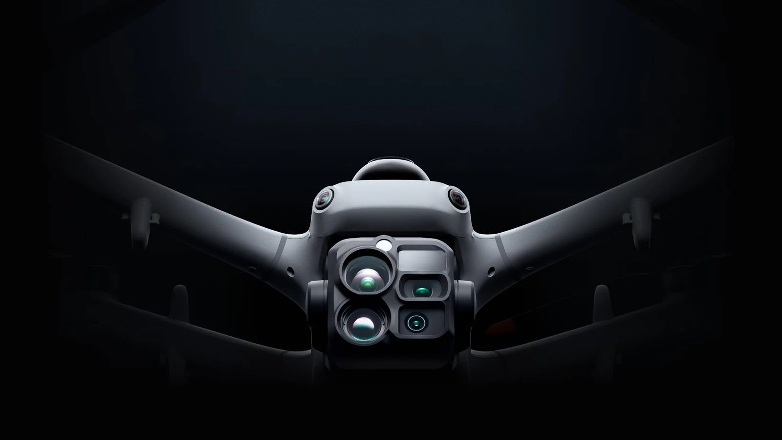 Official front view of Matrice 5TD and its integrated camera system