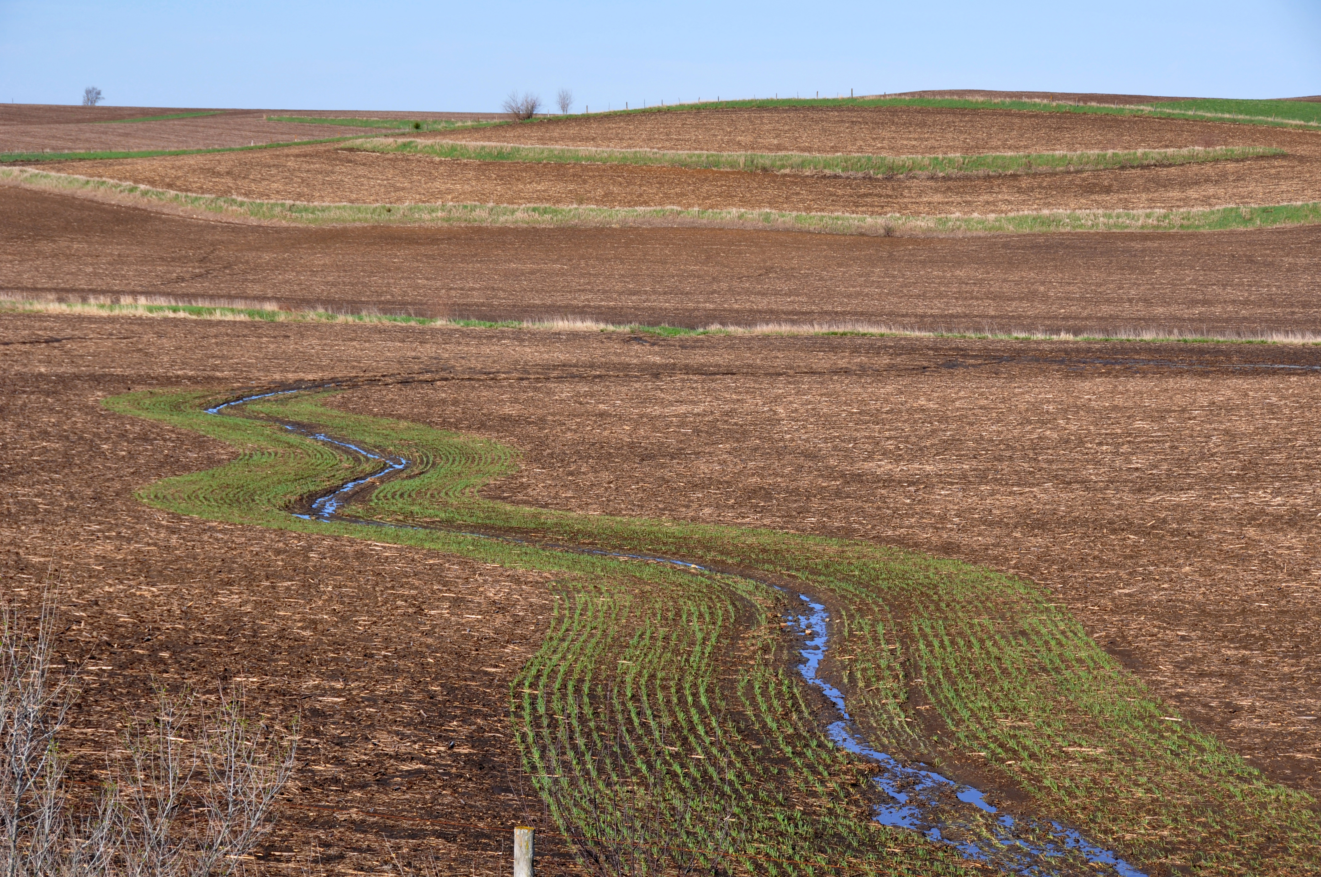 Erosion control and waterways