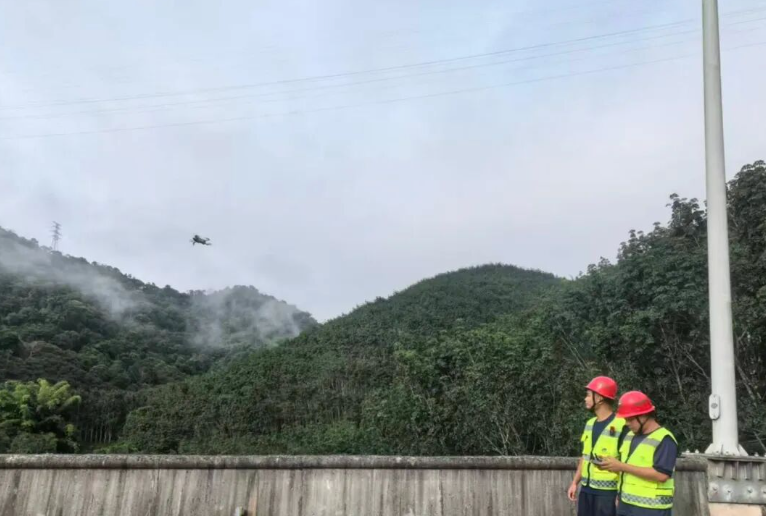 Urban and suburban distribution line inspection by drone