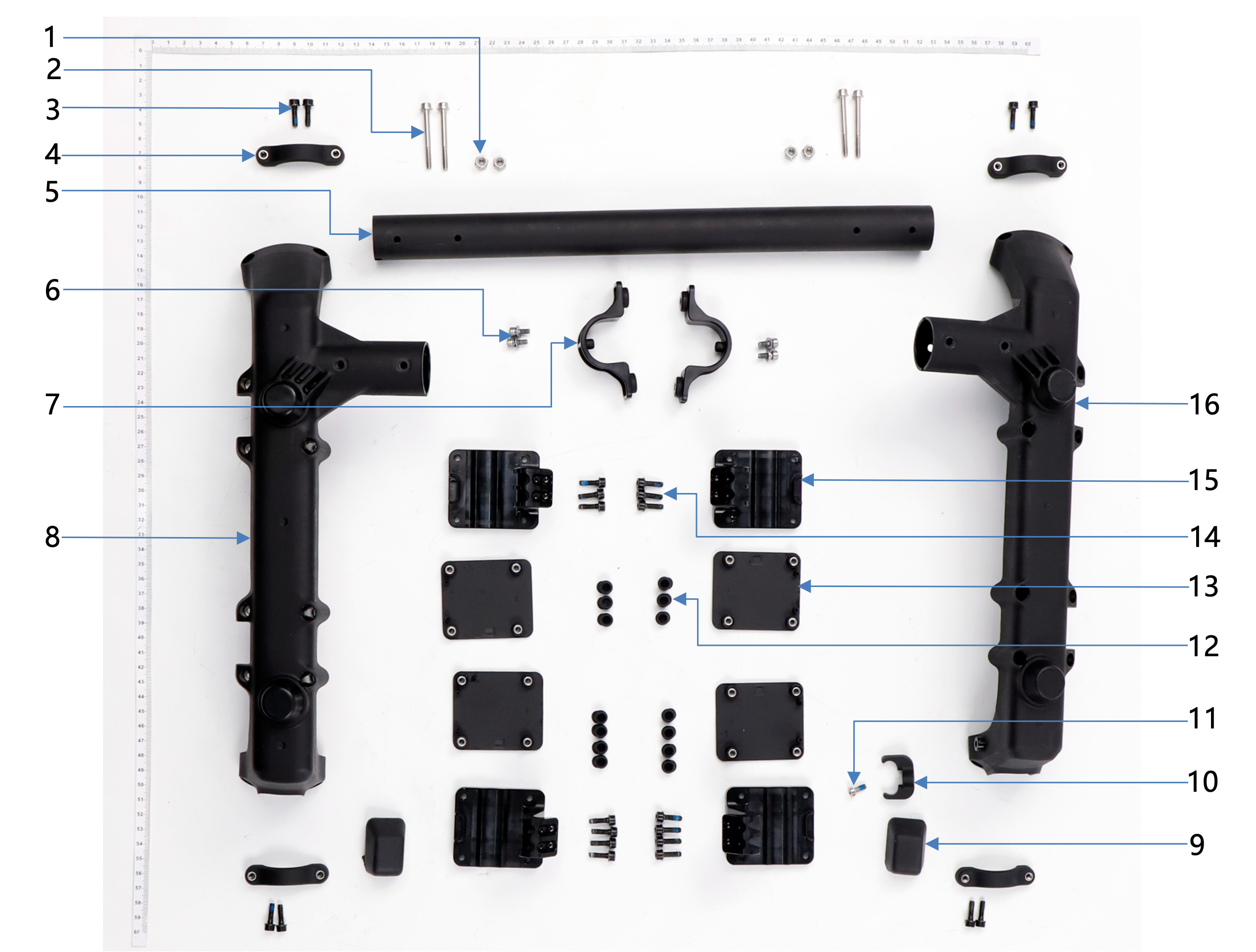 T100 Frame Connector Components