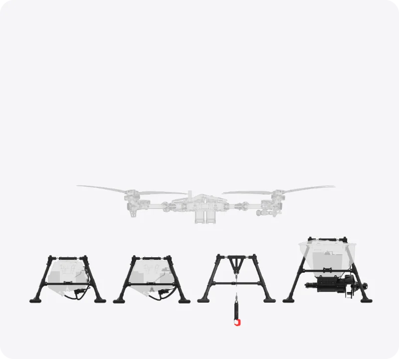 Detachable mission platform