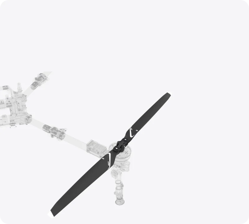 63 in (1.6 m) high-pitch propellers