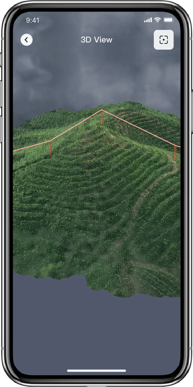 3D preview for hard terrain