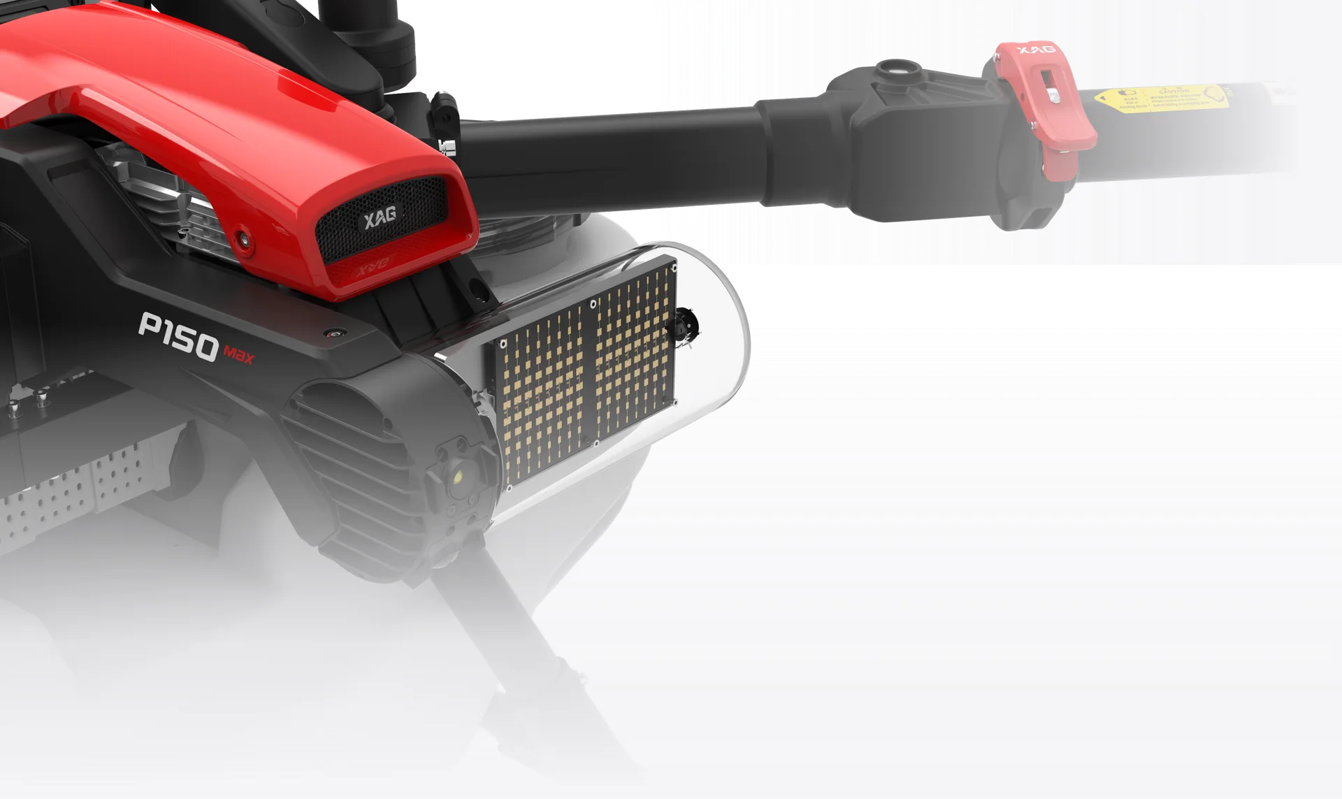 Onboard XAG RealTerra mapping hardware on the P150 Max
