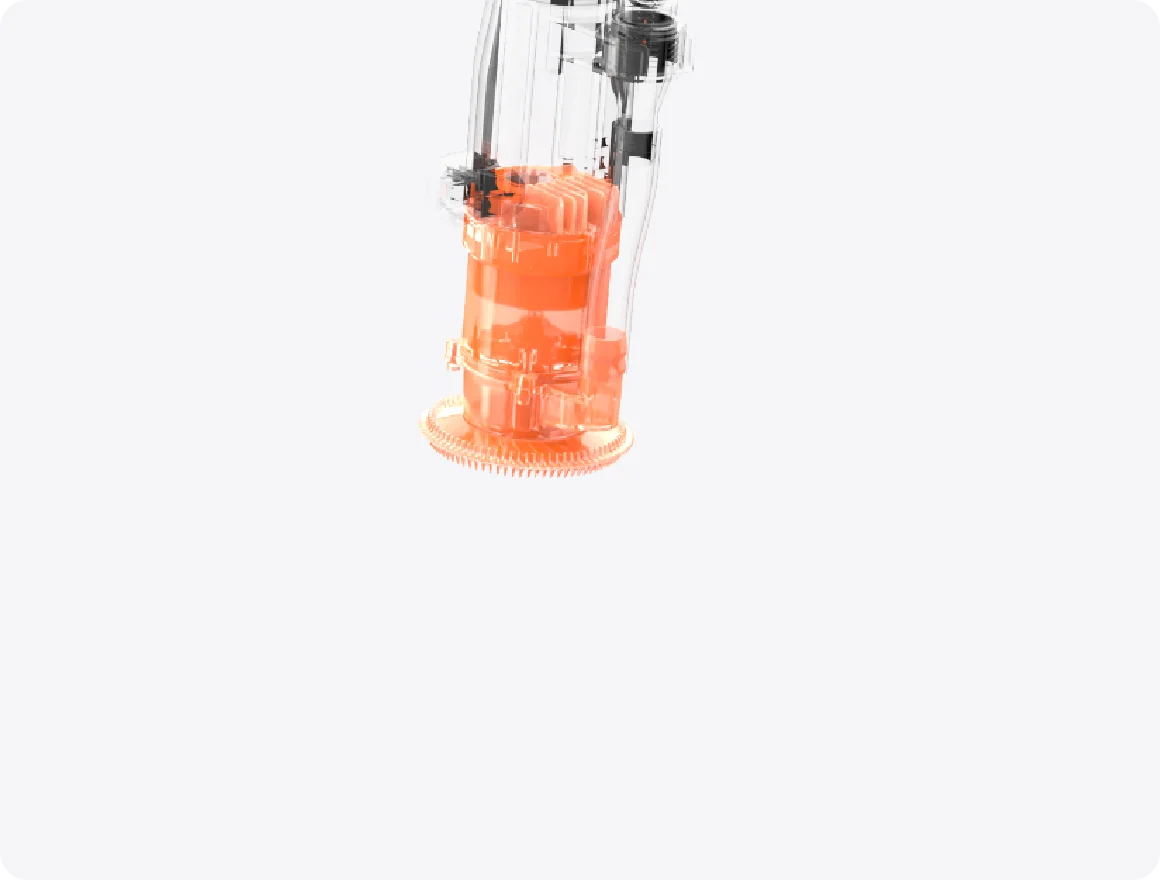 Intelligent centrifugal nozzle