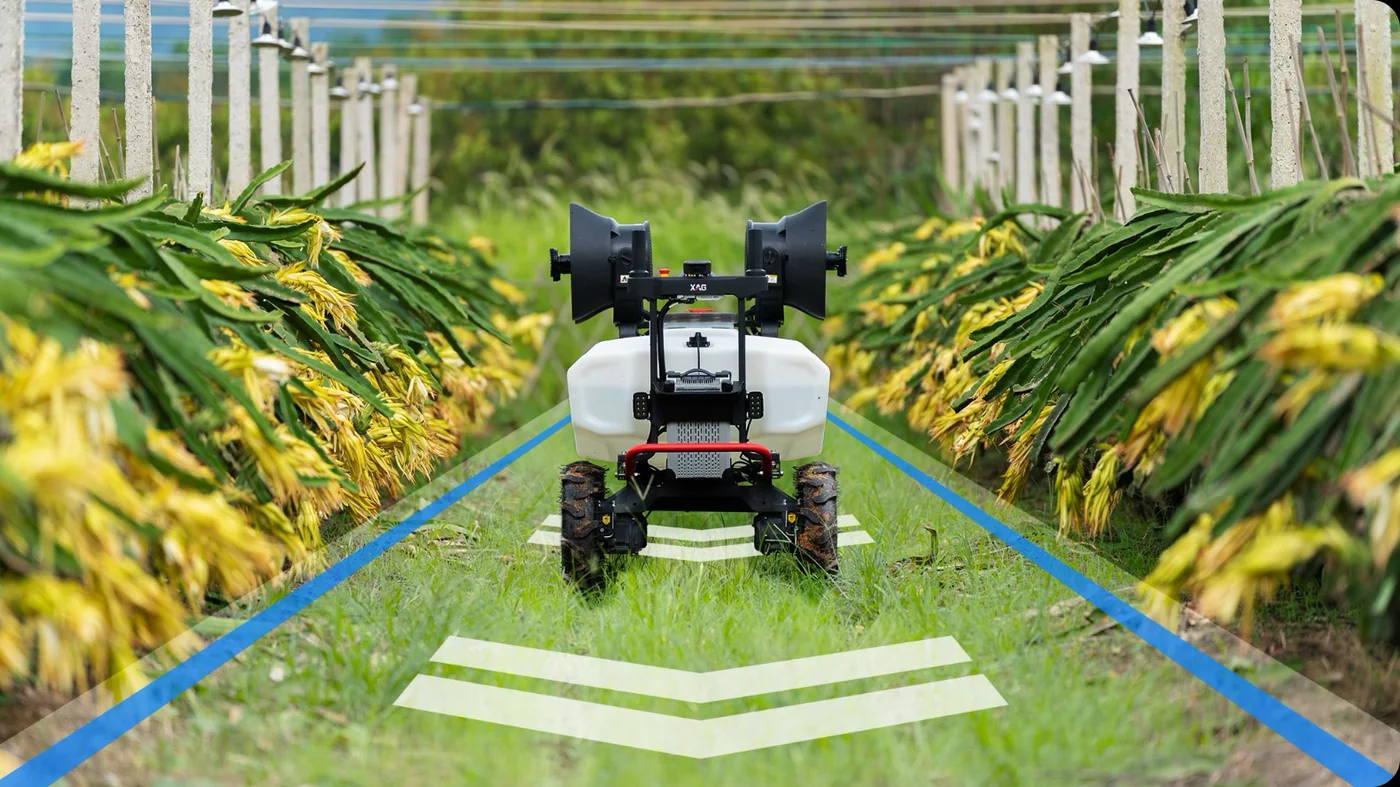 Path tracking on the XAG R200